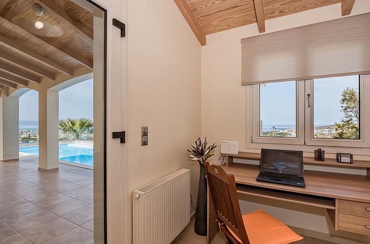 Vakantiehuis Karmilos Hill Villa - absolute Privatsphäre