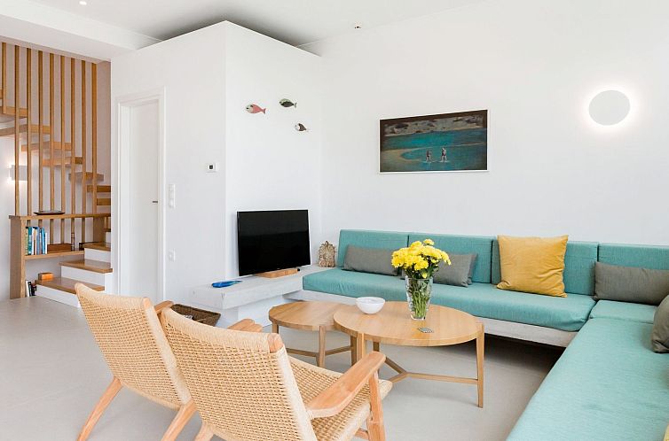Vakantiehuis Ferienvilla "Fos" mit Blick auf das Wasser