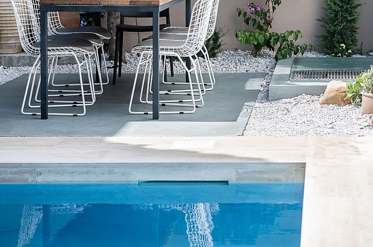 Vakantiehuis Ferienvilla "Fos" mit Blick auf das Wasser