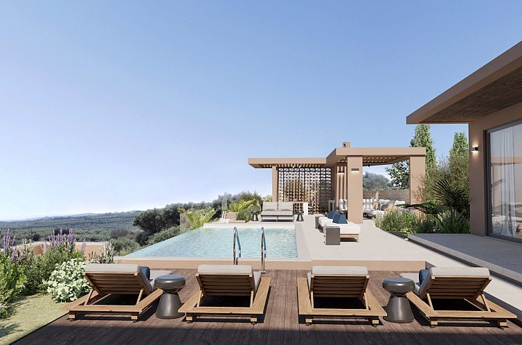 Vrijstaande woning in Platanias