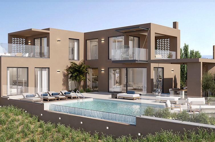 Vrijstaande woning in Platanias