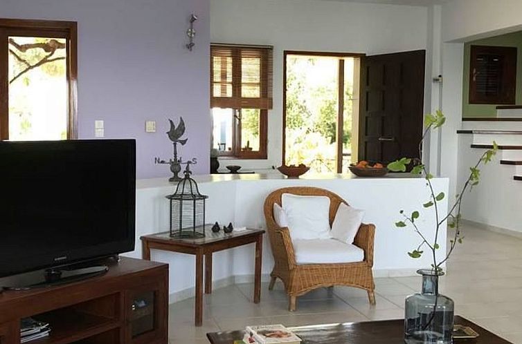 Vakantiehuis Geräumiges Ferienhaus in Chania mit Meerblick