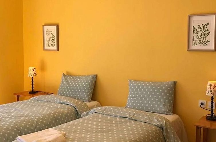 Vakantiehuis Geräumiges Ferienhaus in Chania mit Meerblick
