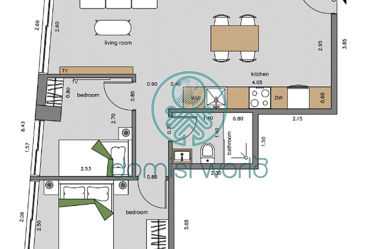 Geschakelde woning in Ergatikes Katoikies