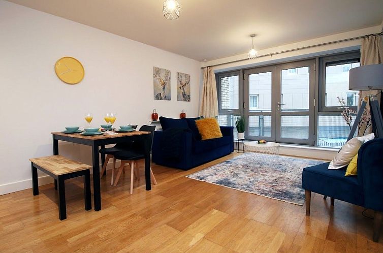 Appartement Zentrale Wohnung Bristol, 2 Betten, Balkon, Wi-F