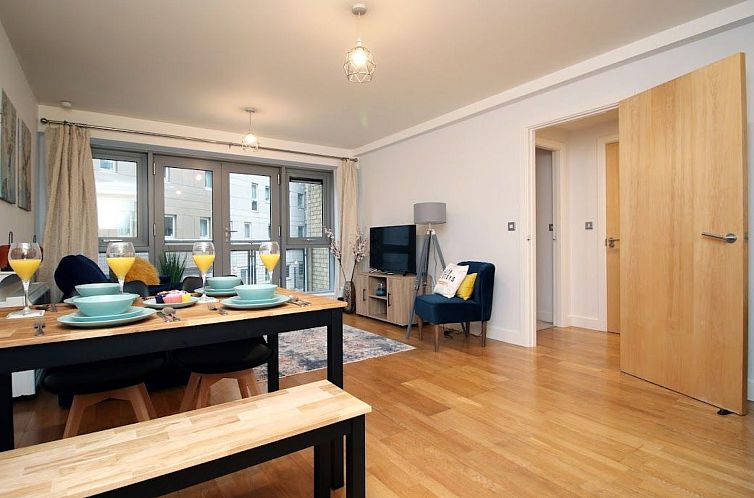 Appartement Zentrale Wohnung Bristol, 2 Betten, Balkon, Wi-F