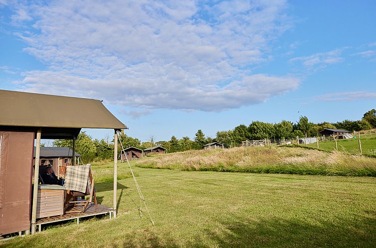 Unterkunft 06526107 - Zelthaus England - Tenthuisje met warme privédouche buitenshuis