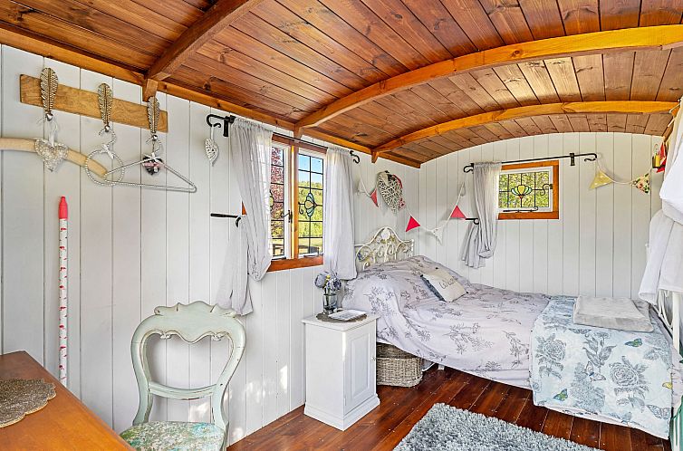 Vakantiehuis Shepherd's Hut at Hilltop Farm