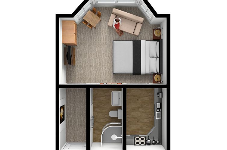 Appartement Helle Wohnung in Torquay mit Garten