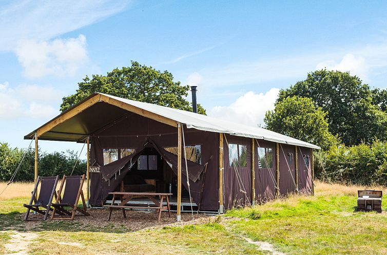 Unterkunft 06584802 - Zelthaus England - Tenthuisje met warme privédouche naast de tent