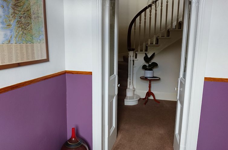 Vakantiehuis Benmore Farm House in Stirling mit Bergblick