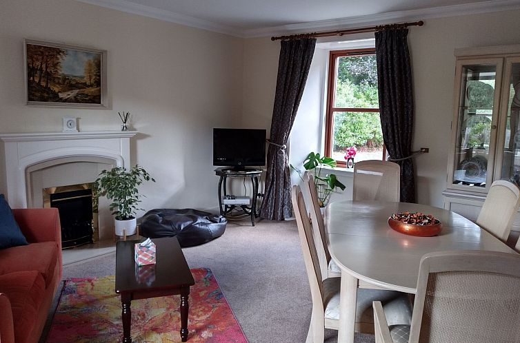 Vakantiehuis Benmore Farm House in Stirling mit Bergblick