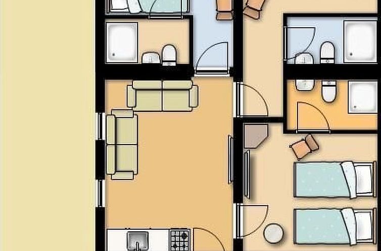 Appartement in Strandnähe