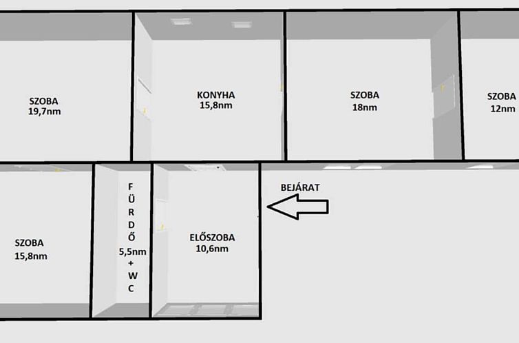 Vrijstaande woning in Egerág