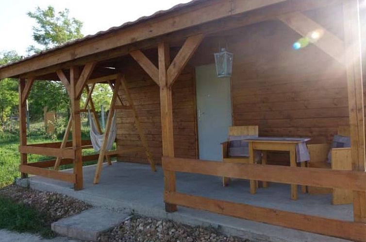 Enjoy the peace and quiet on the terrace of the Holiday Home in Tiszagyenda, a beautiful place in the Great Hungarian Lowlands.