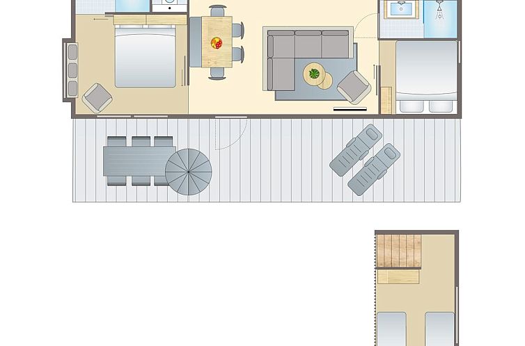 4-6-persoons lodge | 6BE2