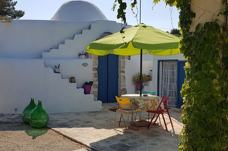 Appartement Trullo 'Vallegna' mit privatem Garten und Grill
