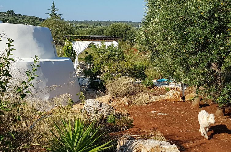 Appartement Trullo 'Vallegna' mit privatem Garten und Grill