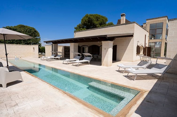 Enjoy the sun-drenched terrace and pool at Holiday home in Francavilla Fontana, perfect for a stay in Puglia, Italy.
