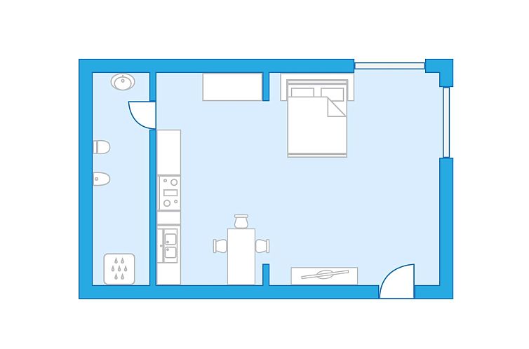 Appartement Monolocale Al Doss