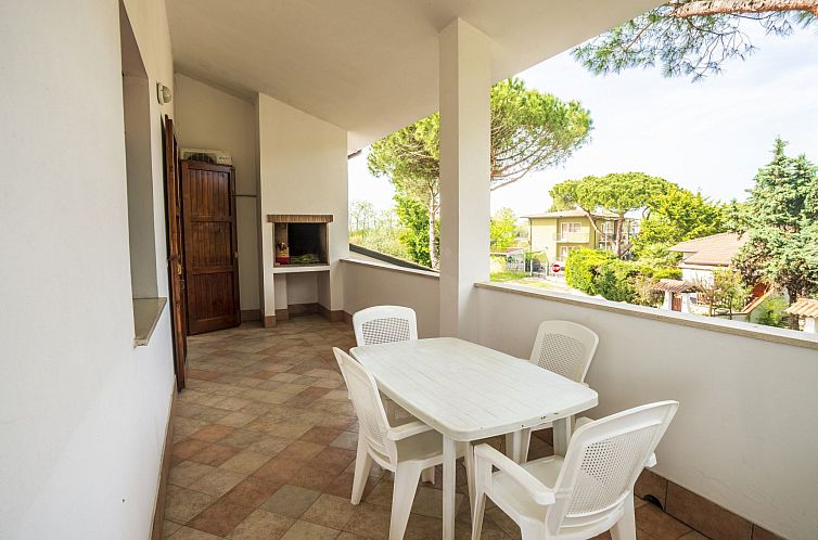 Unterkunft 0880107 - Ferienhaus Emilia Romagna - Vakantiehuis Chalet, Terrasse mit Kamin, privater Garten