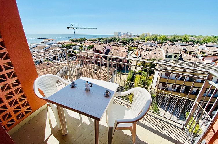 Guest house 0880108 - Apartment Emilia Romagna - Appartement Heller Meerblick, 100 Meter vom Strand entfernt,