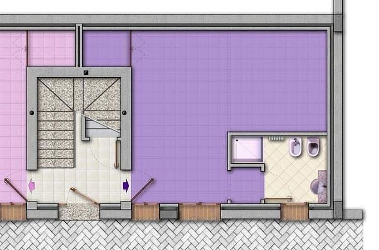 Appartement wohnung "Lavanda" mit Privatparkplatz