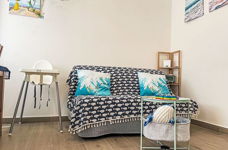 Appartement Flacher Strand und Zentrum, Privatparkplatz