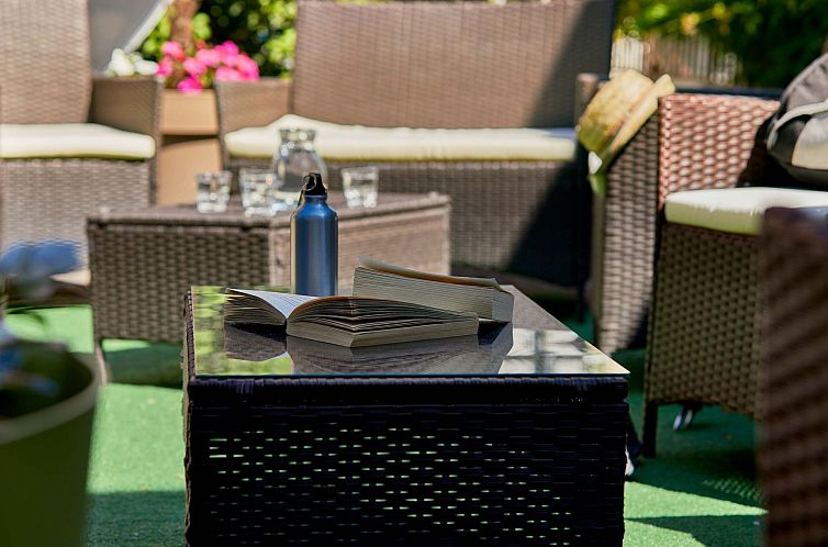 Appartement Superior-Dachgeschosszimmer mit großem Balkon B