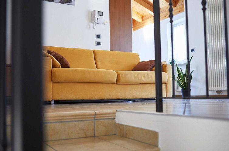 Appartement Superior-Dachgeschosszimmer mit großem Balkon B