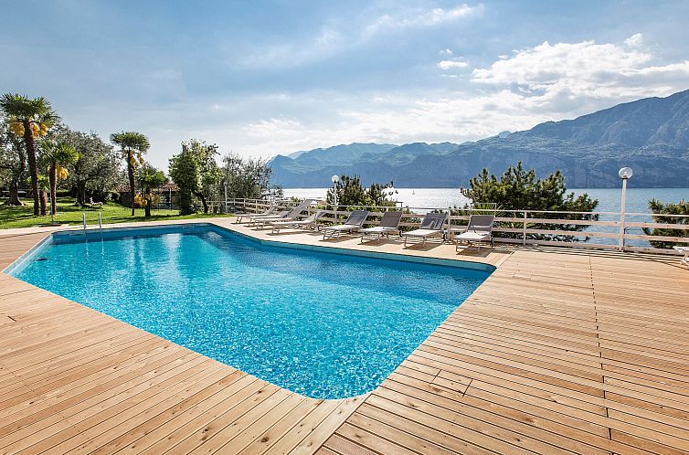 Unterkunft 08931237 - Appartement Italienische Seen - Appartement Studio mit Seeblick, BBQ und Gemeinschaftspool