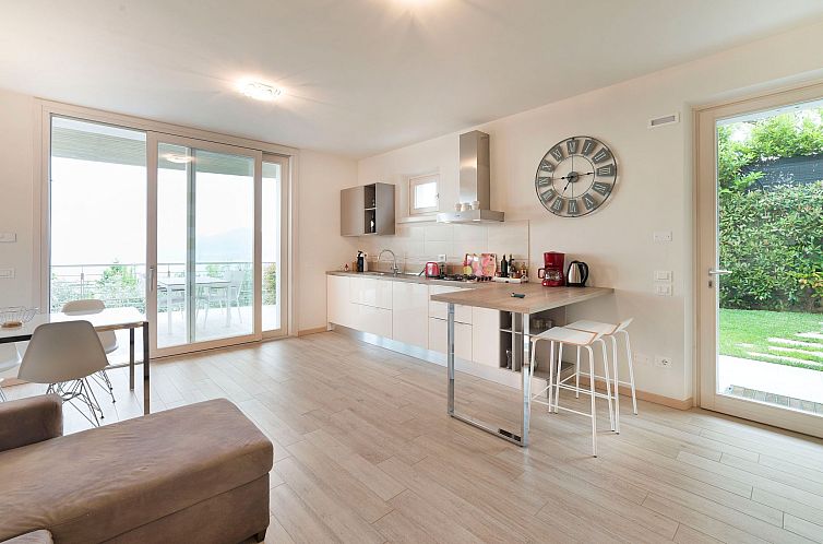 Appartement Flacher Sonnenuntergang