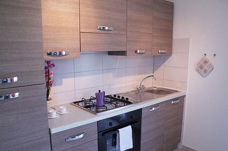 Appartement Komfortable Ferienwohnung in Cervo mit Garten