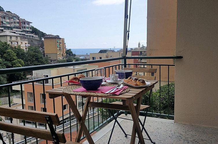 Appartement Gemütliche Wohnung in Bogliasco mit Schöner Te