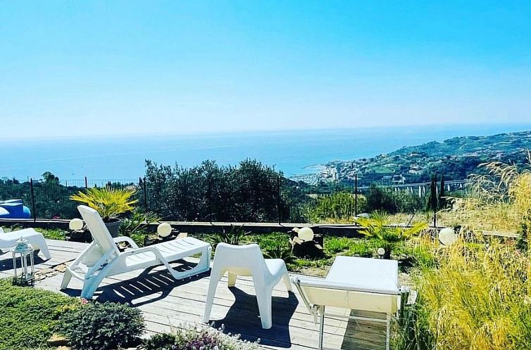 Appartement Bella Vista Poggi  - fantastischer Meerblick