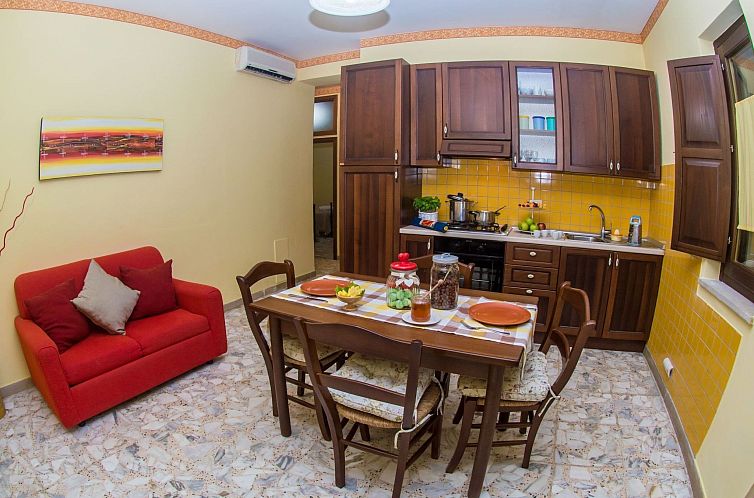 Appartement Wohnung in Centola mit gemeinsamem Pool, Terrass