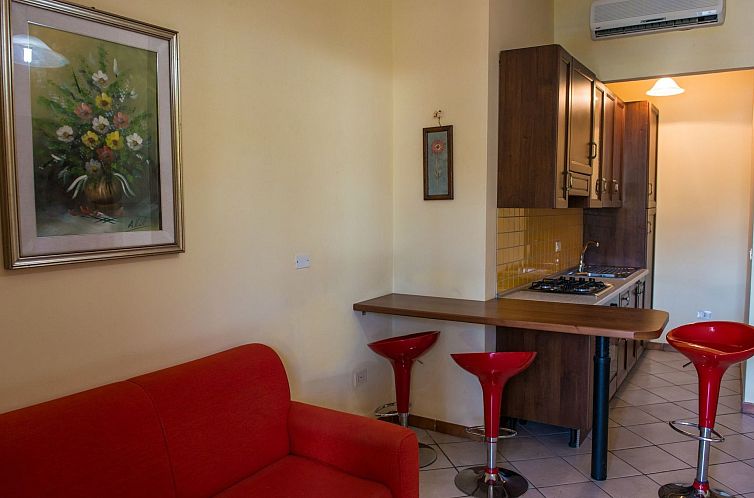 Appartement Wohnung in Centola mit gemeinsamem Pool, Terrass