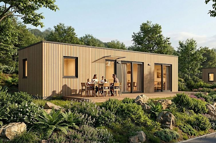 4 persoons wellness lodge | 4BW1
