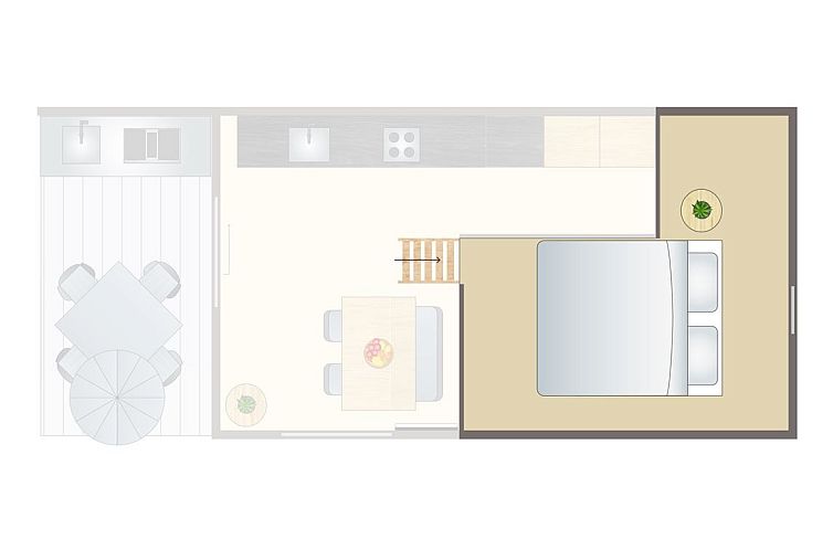 2-4 persoons buiten tiny house | 2-4BE