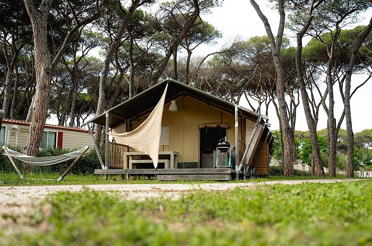 Entdecken Sie den Charme von Nomad, einem Zelthaus in Rom, Latium, umgeben von Natur und Stille.