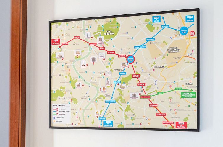 Appartement Rome City View 2 bedroom apartment