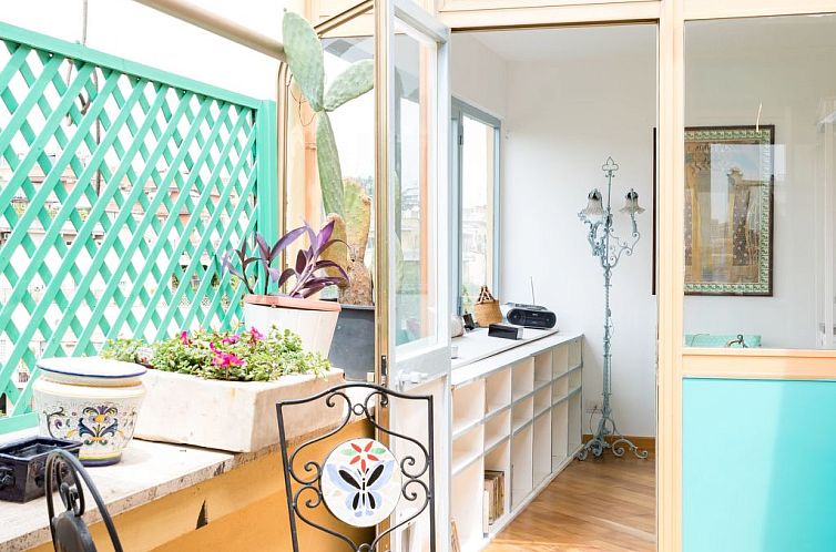 Appartement Rom Dachgeschoss mit Terrasse