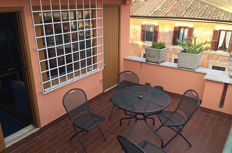 Appartement Spanische Treppe Rom Blick