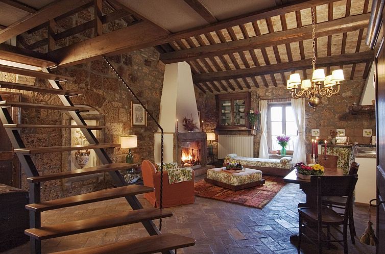 Appartement Romantische Unterkunft, in einem Schloss, mit Sc