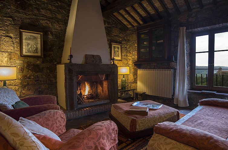 Appartement Romantische Unterkunft, in einem Schloss, mit Sc