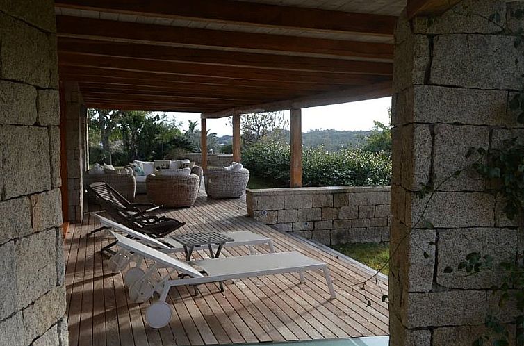 Vakantiehuis Villa Luca, mit teilweisem Meerblick und Swimmi