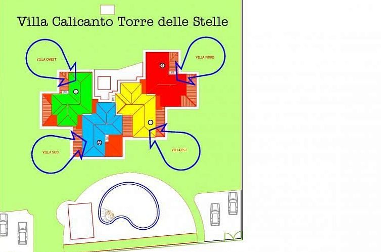 Vakantiehuis 'Villa West' mit Balkon