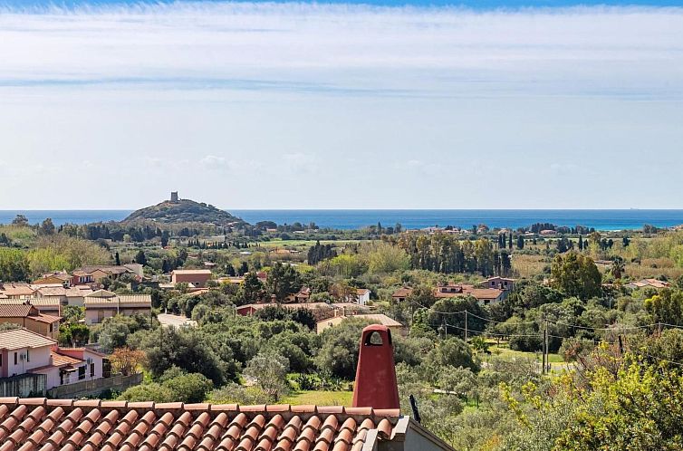 Appartement Haus mit Panoramablick in Chia in natürlicher U
