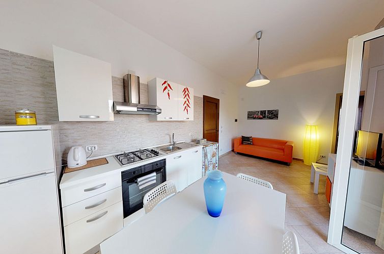 Appartement Große Wohnung in Balestrate mit Grill und Garte