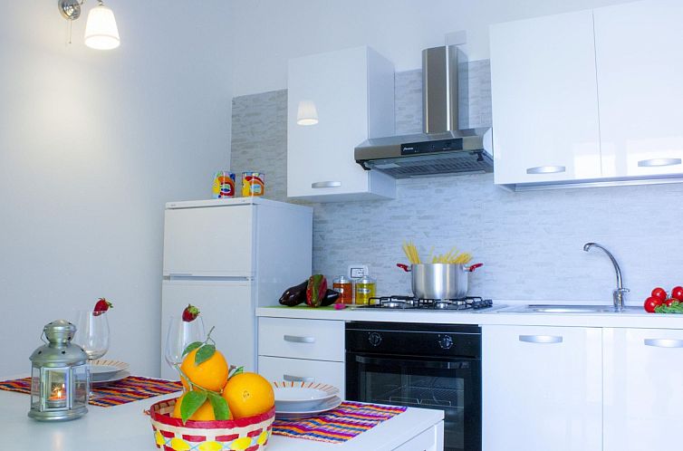 Appartement Große Wohnung in Balestrate mit Grill und Garte